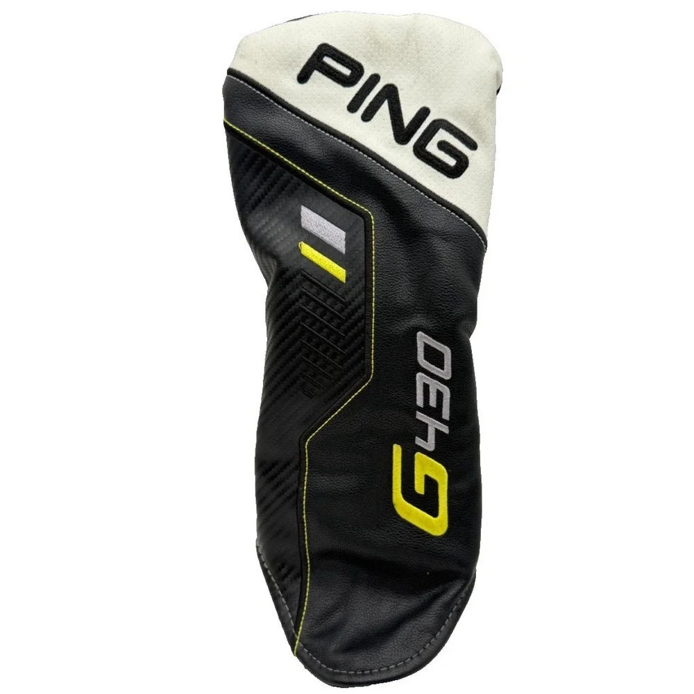 PING G430 Driver Headcover Black White Chartreuse OEM Golf Club Protector 460cc